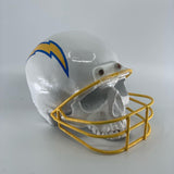 Los Angeles Chargers HELLmet Skull