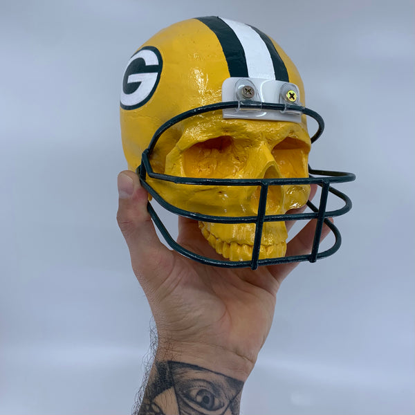 Green Bay Packers Nfl Football The Champion Skull Strong Design