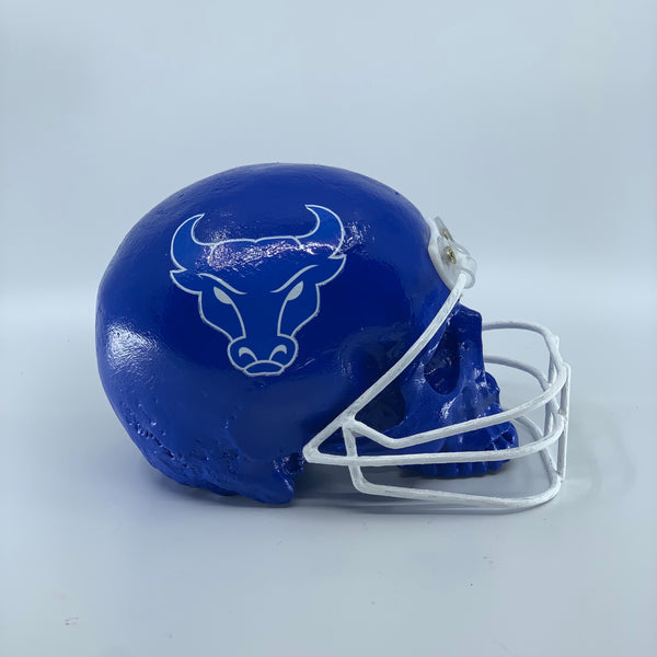buffalo bulls football helmets Buffalo Bulls HELLmet Skull – Skullpable